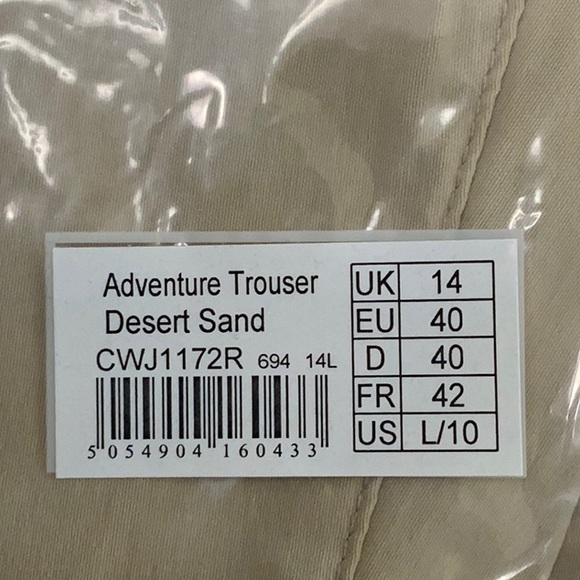 Craghoppers ADVENTURE TROUSER - Desert Sand - Picture 15 of 16